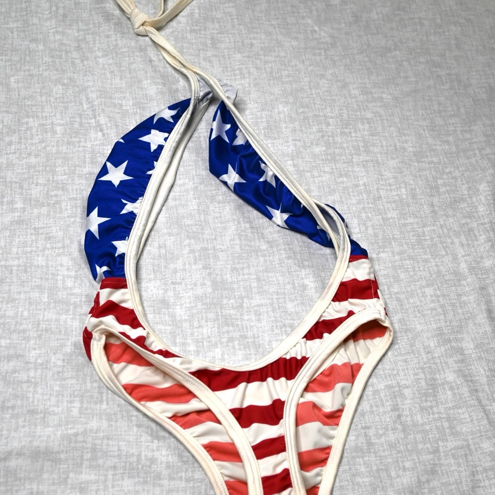 Patriotic Stars and Stripes Swimsuit
